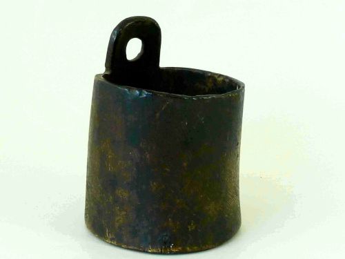 irish horn piggin oak treen drinking cup mug - CATEGORY: ANTIQUE MISCELLANEOUS - DATED 1800