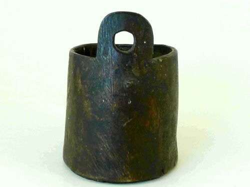 IRISH HORN PIGGIN OAK TREEN DRINKING CUP MUG - ADDITIONAL PHOTO 2