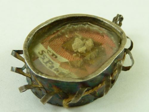 SACRED CATHOLIC RELIQUARY THECA HOLY RELIC FAITH SIX - ADDITIONAL PHOTO 3