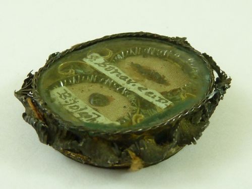 SACRED CATHOLIC RELIQUARY THECA HOLY RELIC FAITH SIX - ADDITIONAL PHOTO 18