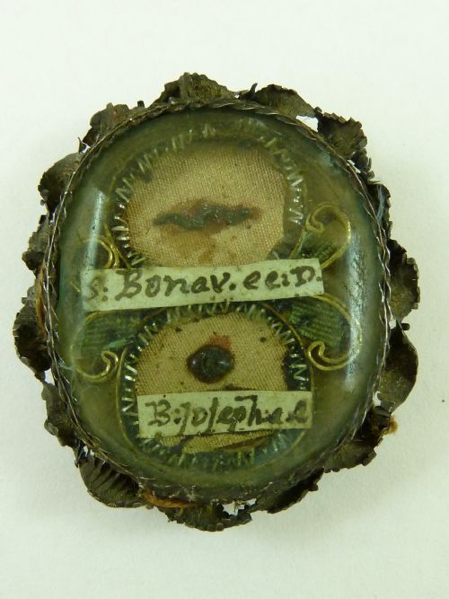 SACRED CATHOLIC RELIQUARY THECA HOLY RELIC FAITH SIX - ADDITIONAL PHOTO 19
