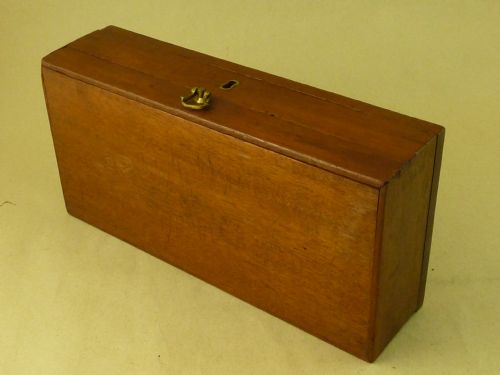 WATERCOLOUR PAINT BOX MAHOGANY INLAY NEWMAN'S ACKERMAN'S REEVES ANTIQUE - ADDITIONAL PHOTO 6