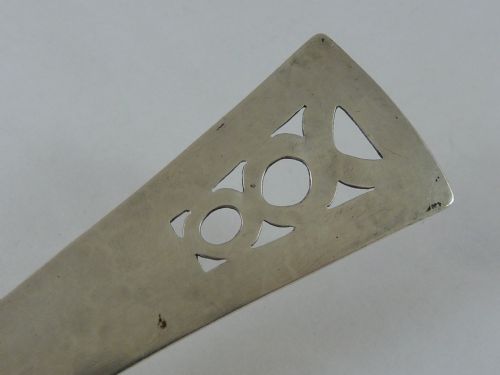 ARTS AND CRAFTS CADDY SPOON LONDON 1931 PLUCKNETT - ADDITIONAL PHOTO 5