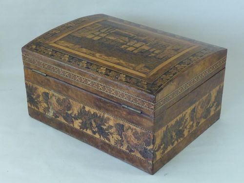 TUNBRIDGE WARE SHAKESPEARES BIRTHPLACE STATIONARY BOX G WISE MAKERS LABEL ENGLISH - ADDITIONAL PHOTO 2