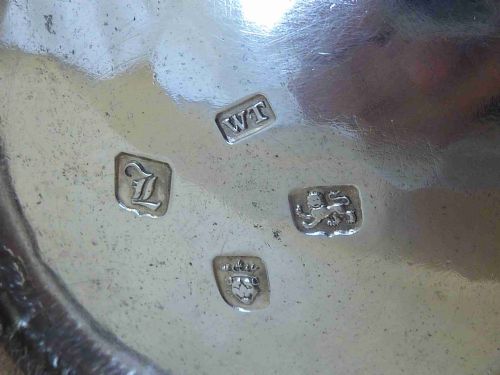 1766 GEORGIAN SILVER TANKARD MUG WILLIAM TUITE LONDON - ADDITIONAL PHOTO 6
