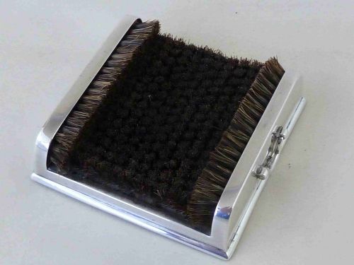 1904 MORDAN SILVER PEN NIB WIPE BOOT BRUSH SCRAPER STERLING HALLMARKED - ADDITIONAL PHOTO 3