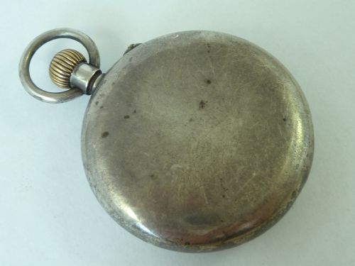 1909 BORGEL SCO PEERLESS CAL 63 SILVER POCKET WATCH STAUFFER IWC - ADDITIONAL PHOTO 4