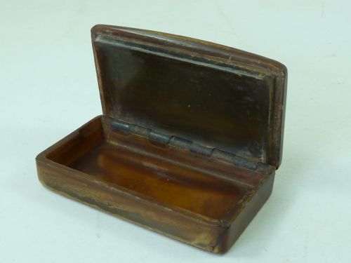 THE LAST SUPPER LA CENE FRENCH PRESSED HORN SNUFF BOX - ADDITIONAL PHOTO 2
