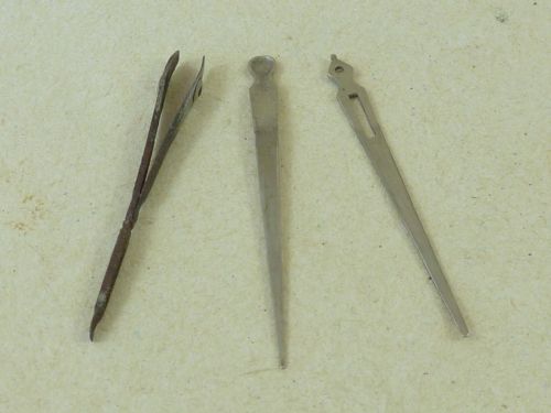 GEORGIAN TORTOISESHELL SILVER SEWING ETUI TOOL SET BODKIN TWEEZERS NECESSAIRE - ADDITIONAL PHOTO 2