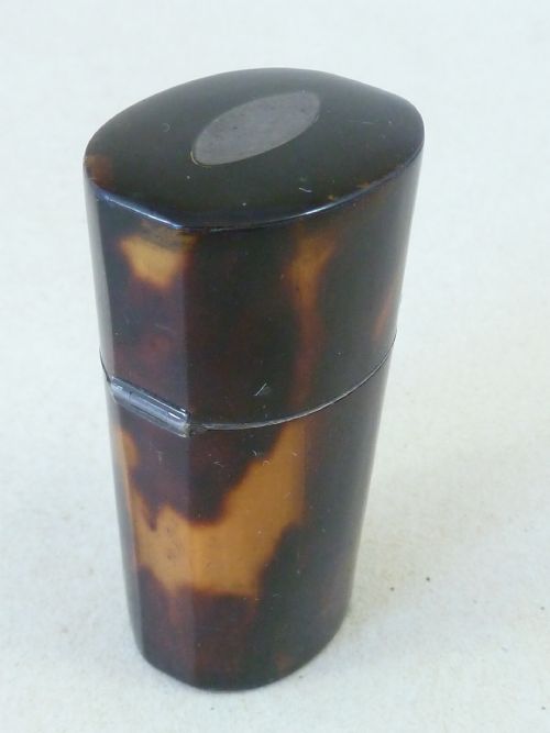 GEORGIAN TORTOISESHELL SILVER SEWING ETUI TOOL SET BODKIN TWEEZERS NECESSAIRE - ADDITIONAL PHOTO 3