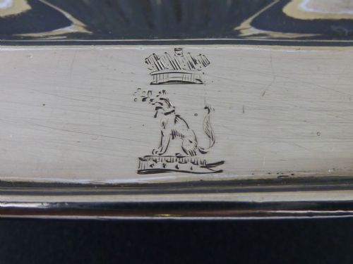 GEORGIAN BUTTER SHELL 1809 ENGLISH STERLING SILVER SCALLOP DISH - ADDITIONAL PHOTO 1