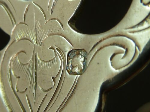 FISH HORS D'OEUVRE SERVERS FORK KNIFE SPOON FRENCH STERLING SILVER 950 - ADDITIONAL PHOTO 4