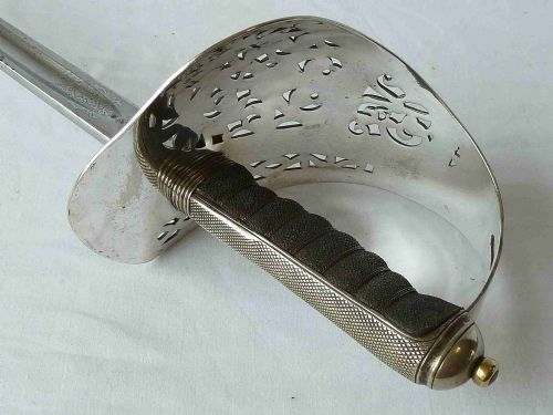 OFFICERS INFANTRY SWORD MAJOR R H BRUDENELLBRUCE DSO NORFOLK REGIMENT 1918 BRAVERY PROVENANCE SILVER MEDAL - ADDITIONAL PHOTO 4