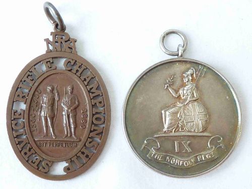 OFFICERS INFANTRY SWORD MAJOR R H BRUDENELLBRUCE DSO NORFOLK REGIMENT 1918 BRAVERY PROVENANCE SILVER MEDAL - ADDITIONAL PHOTO 11