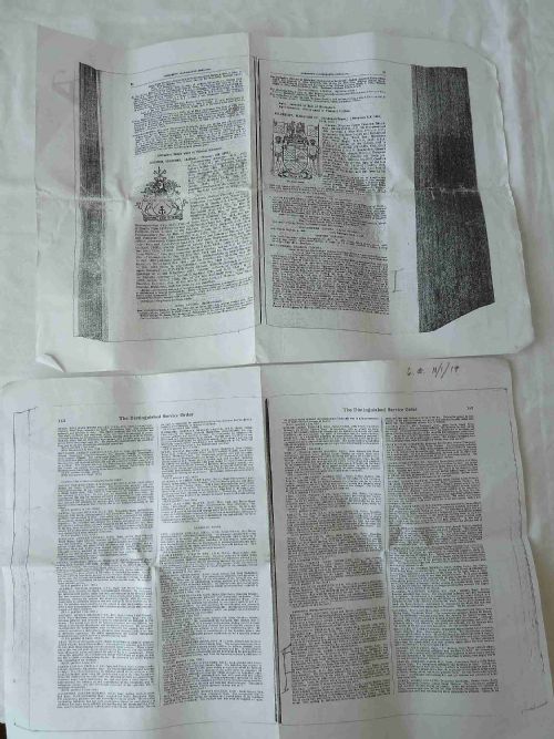 OFFICERS INFANTRY SWORD MAJOR R H BRUDENELLBRUCE DSO NORFOLK REGIMENT 1918 BRAVERY PROVENANCE SILVER MEDAL - ADDITIONAL PHOTO 14