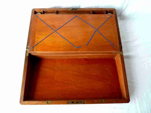 LARGE VICTORIAN BURR WALNUT PARQUETRY INLAID WRITING SLOPE PORTABLE DESK TUNBRIDGE WARE - ADDITIONAL PHOTO 5