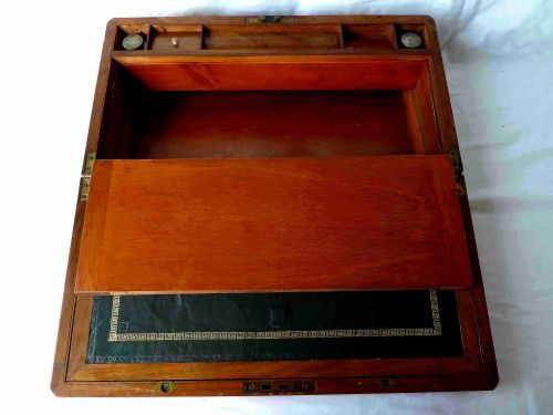 LARGE VICTORIAN BURR WALNUT PARQUETRY INLAID WRITING SLOPE PORTABLE DESK TUNBRIDGE WARE - ADDITIONAL PHOTO 7