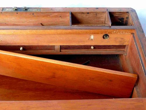 LARGE VICTORIAN BURR WALNUT PARQUETRY INLAID WRITING SLOPE PORTABLE DESK TUNBRIDGE WARE - ADDITIONAL PHOTO 8