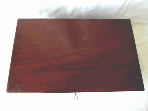 VICTORIAN WRITING SLOPE LETTER RACK DOUBLE OPENING PORTABLE DESK MAHOGANY - ADDITIONAL PHOTO 2