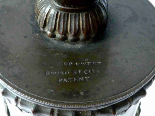 fig 4. Döbereiner's Lamp Lighter Regency Chinoiserie Gothic Bronze Brass