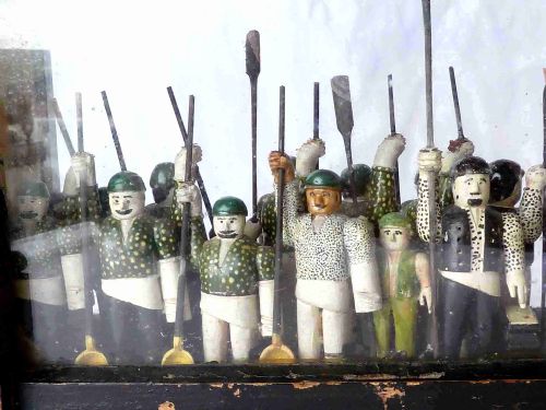 WELSH MODEL COPPER SMELTING FURNACE FOUNDRY WORKS DIORAMA FOLK ART VICTORIAN - ADDITIONAL PHOTO 2
