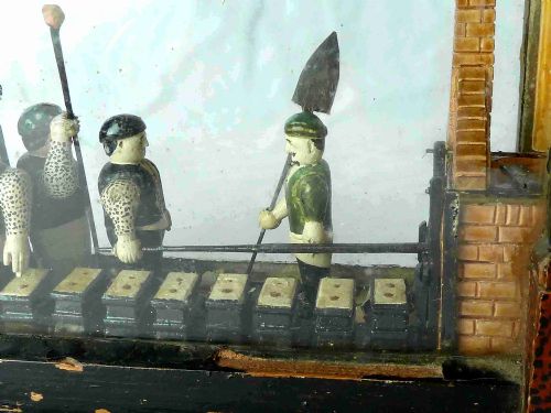 WELSH MODEL COPPER SMELTING FURNACE FOUNDRY WORKS DIORAMA FOLK ART VICTORIAN - ADDITIONAL PHOTO 3