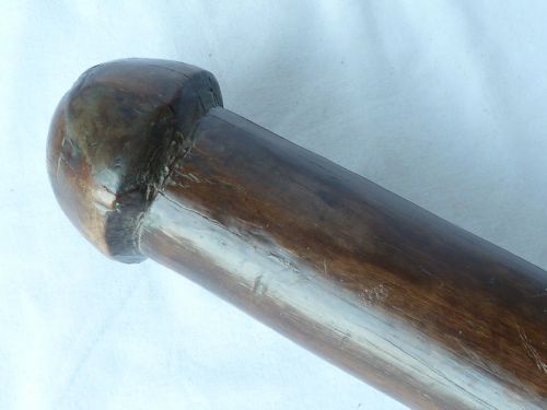FIJI ISLAND OCEANIC TRIBAL GUN STOCK WAR CLUB GATAWAKA KIAKAVO CARVED HARDWOOD - ADDITIONAL PHOTO 15