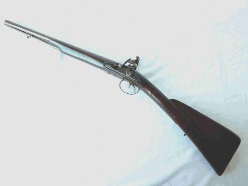 RW LONDON DOUBLE BARRELLED FLINTLOCK SHOTGUN CARBINE COACHING SMALL CHILDS SHOT GUN - ADDITIONAL PHOTO 1