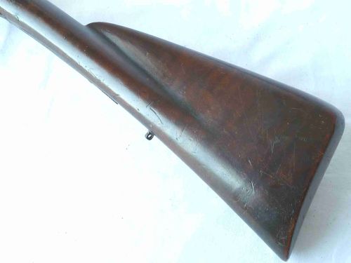 RW LONDON DOUBLE BARRELLED FLINTLOCK SHOTGUN CARBINE COACHING SMALL CHILDS SHOT GUN - ADDITIONAL PHOTO 6