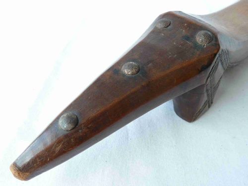 FRICTION ORACLE CROCODILE ITOOM AFRICA KUBA DRC TRIBAL ART CARVING WOODEN - ADDITIONAL PHOTO 6