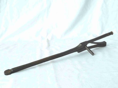 ENGLISH GEORGIAN STEEL EMBER TONGS PIPE FIRE LIGHTER - ADDITIONAL PHOTO 1