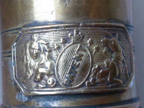 ENGLISH THOMASON PATENT KINGS CORKSCREW LONDON RACK BRONZE BONE BRUSH - ADDITIONAL PHOTO 6