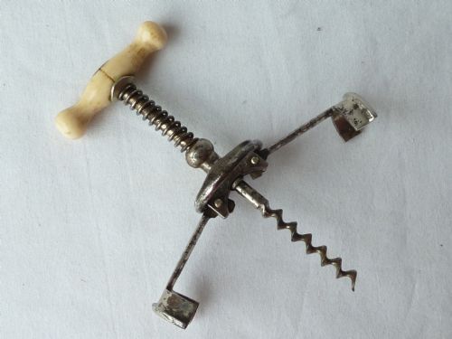 MINIATURE GERMAN COLUMBUS STEEL CORKSCREW - ADDITIONAL PHOTO 2