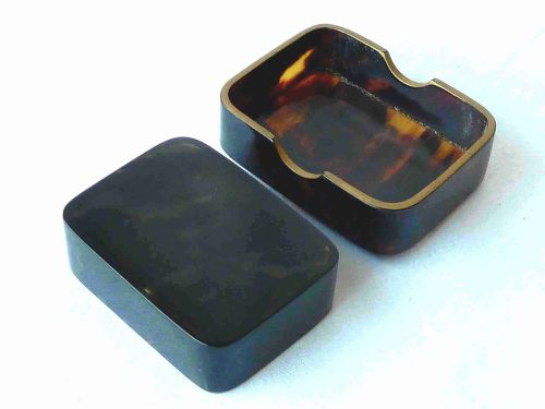 JAPANESE LACQUER DECORATED BOX LANDSCAPE FIGURE BIRD MEIJI PERIOD - ADDITIONAL PHOTO 4