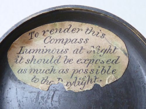 GIMBALLED NEGRETTI ZAMBRA POCKET COMPASS SINGERS PATENT VICTORIAN - ADDITIONAL PHOTO 4