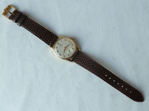 1960 SOLID GOLD OMEGA 13339 WRIST WATCH 268 MANUAL WIND BOXED - ADDITIONAL PHOTO 6