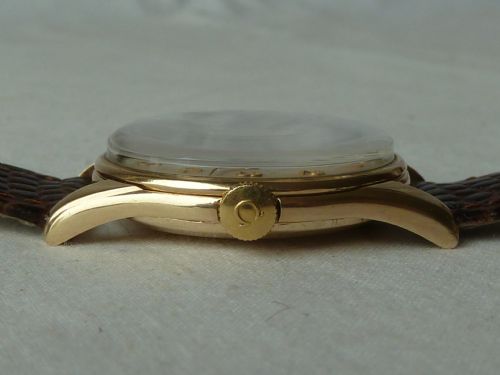 1960 SOLID GOLD OMEGA 13339 WRIST WATCH 268 MANUAL WIND BOXED - ADDITIONAL PHOTO 9