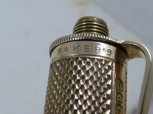 LARGE BAKERS POINTER SOLID GOLD PROPELLING PENCIL - ADDITIONAL PHOTO 3