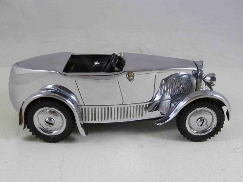 dunhill bolide mg car table cigarette lighter novelty blei bottoni - CATEGORY: ANTIQUE MISCELLANEOUS - DATED 1930