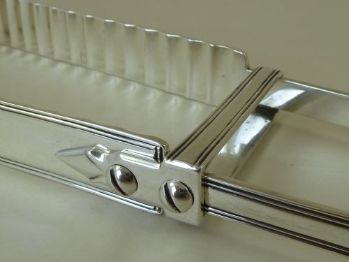 1809 SILVER ASPARAGUS TONGS STERLING GEORGIAN SERVING - ADDITIONAL PHOTO 6