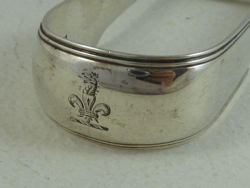 1809 SILVER ASPARAGUS TONGS STERLING GEORGIAN SERVING - ADDITIONAL PHOTO 13