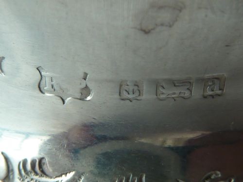 VICTORIAN BOXED SET SIX NUMBERED STERLING SILVER NAPKIN RINGS HALLMARKED 1900 - ADDITIONAL PHOTO 4