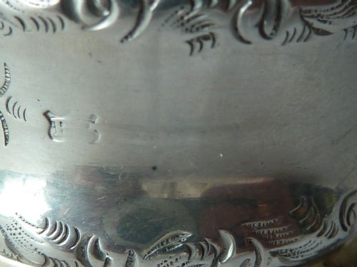 VICTORIAN BOXED SET SIX NUMBERED STERLING SILVER NAPKIN RINGS HALLMARKED 1900 - ADDITIONAL PHOTO 6