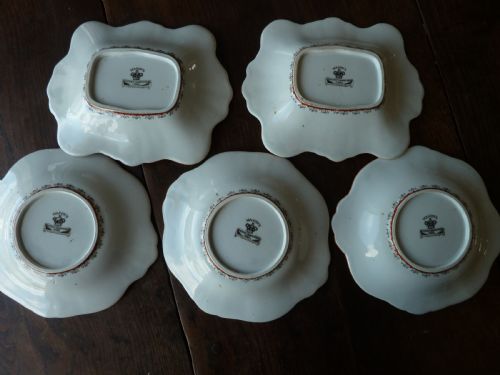 MASONS PATENT IRONSTONE CHINA DESERT SERVICE PLATES DISHES SHAPES POTTERY - ADDITIONAL PHOTO 10