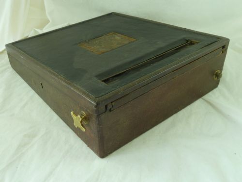 GEORGIAN SLOPE COPYING DUPLICATING HANDWRITING PRINTING STENCIL MACHINE - ADDITIONAL PHOTO 6