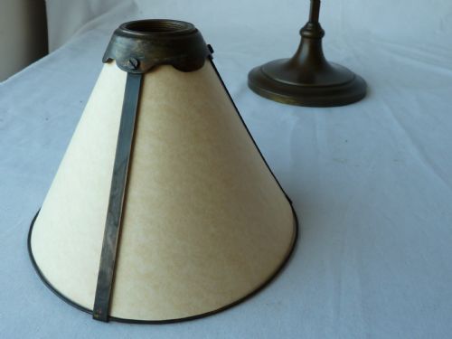 FARADAY SON BRASS TABLE LAMP ARTS AND CRAFTS DESK STUDENT ADJUSTABLE - ADDITIONAL PHOTO 7
