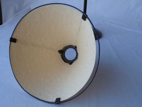 FARADAY SON BRASS TABLE LAMP ARTS AND CRAFTS DESK STUDENT ADJUSTABLE - ADDITIONAL PHOTO 8