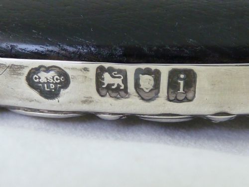 EDWARDIAN SILVER HEART SHAPE EASEL MIRROR DRESSING TABLE HALLMARKED 1904 - ADDITIONAL PHOTO 6