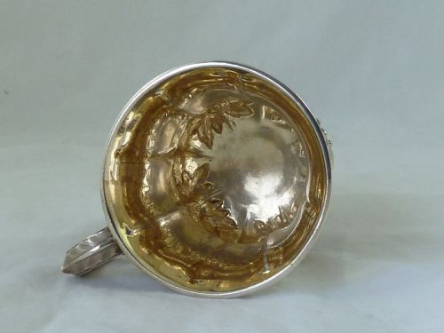CHARLES FOX 1834 HALLMARKED STERLING SILVER CHRISTENING MUG CUP - ADDITIONAL PHOTO 5