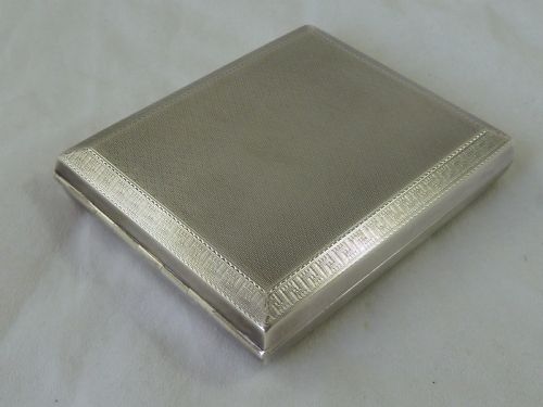 ART DECO HALLMARKED SILVER ASPREY TRAVEL CLOCK - ADDITIONAL PHOTO 6
